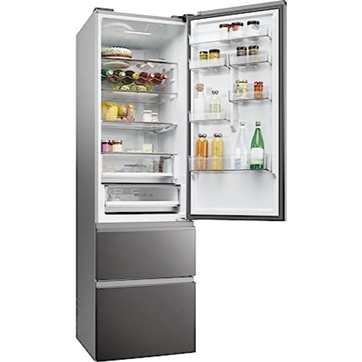 Haier HTW5620CNMP Kühl-Gefrierkombination/Total No Frost, freistehend, 125 l Gefriervolumen, 289 l Kühlvolumen – Bild 5