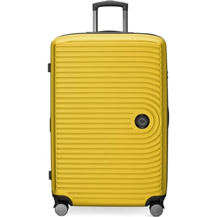 Hauptstadtkoffer Mitte - Handgepäck 55x40x23, TSA, 4 Rollen, Hartschalenkoffer, Gelb – Bild 2