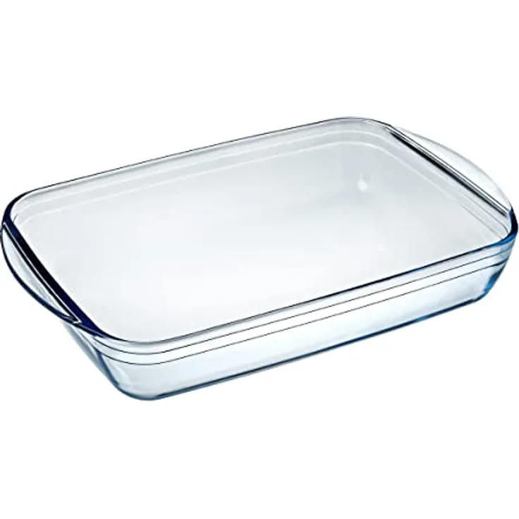 Pyrex Auflaufform rechteckig 4,5 Liter Essentials, hitzebeständig bis 300 Grad, spülmaschinengeeignet