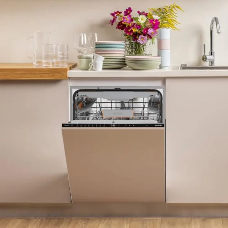 Gorenje GV6G63A60H vollintegrierter Geschirrspüler 60 cm, 16 Maßgedecke, EEK A, 7 Programme, TotalDry, BottleWash, FlexUse – Bild 16