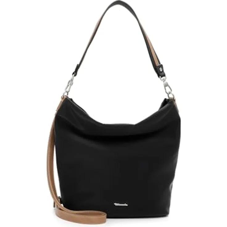 Tamaris TAS Kirsten Schultertasche 34 cm, schwarz, aus 100% Polyurethan, kompakt und stilvoll – Bild 1
