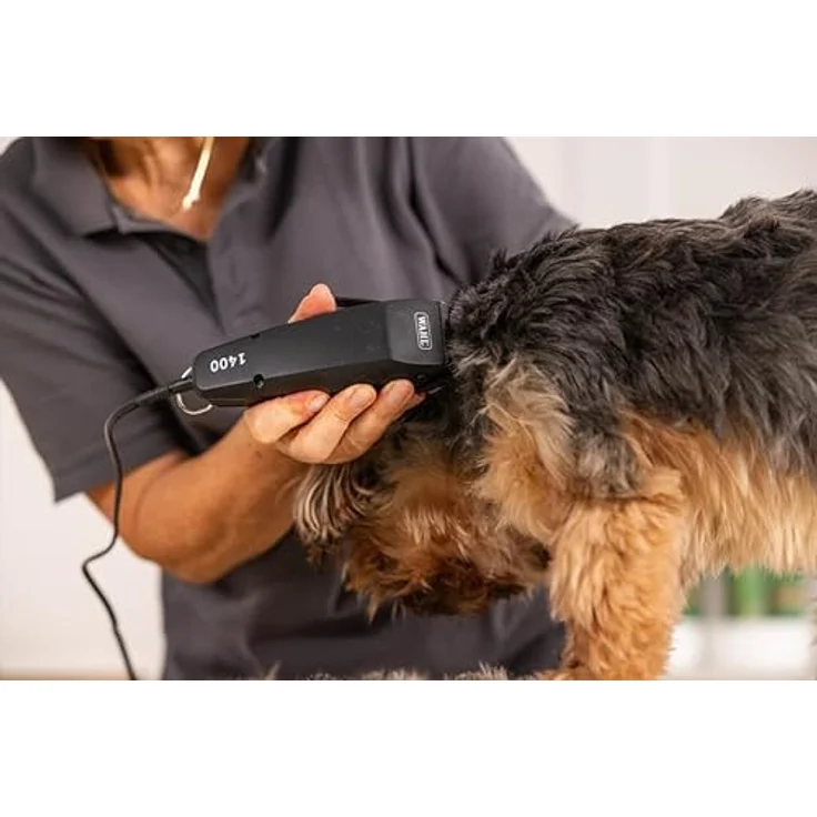 Moser 1400 Tondeuse elektrisch professionelle Haarschneidemaschine, für kleine Hunde, mit StarBlade Schneidsatz, in Deutschland hergestellt – Bild 4