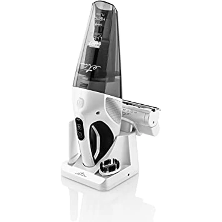 Eta Rotary 1425 90000 Handstaubsauger, 25 min Akkubetrieb, weiß-grau – Bild 6