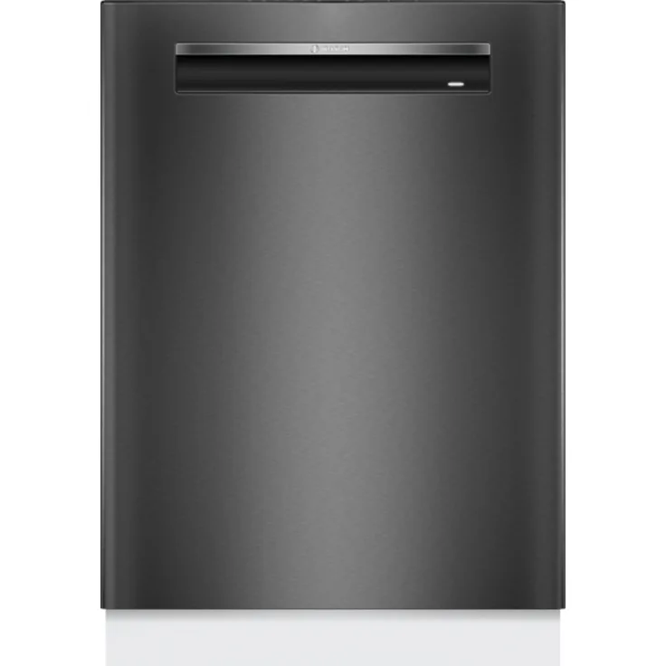 Bosch Serie 4 SMP4ECC72S, Unterbau-Geschirrspüler, gebürsteter schwarzer Stahl mit Anti-Fingerprint, 42 dB, Home Connect, VarioSchublade, EcoSilence Drive