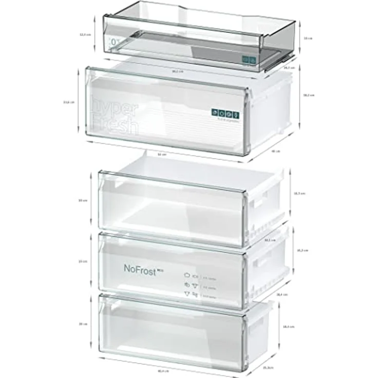 Siemens KG49NXXCF Kühl-Gefrierkombination, freistehend, Energieklasse C – Bild 4