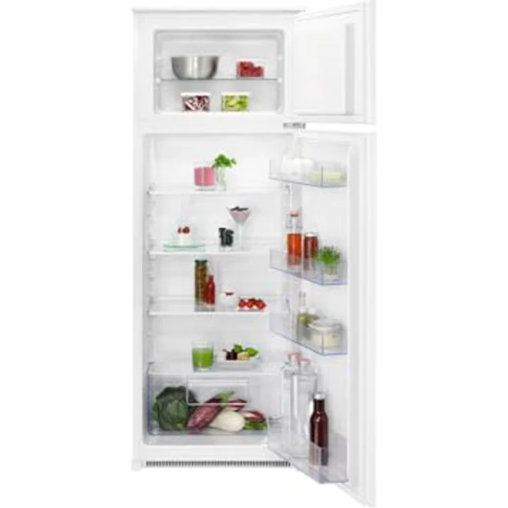 AEG OSD5S141ES 5000 ColdSense Kühl-Gefrierkombination, 1446mm, 218L, LowFrost, Schlepptür, Weiß – Bild 1