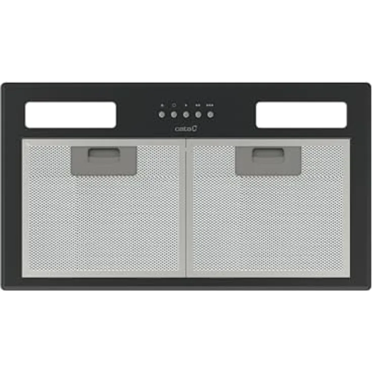 CATA Dunstabzugshaube G.Filt CATA GT PLUS 45 BK/M, schwarz, 645 m³/h, 65 dB, 300 W