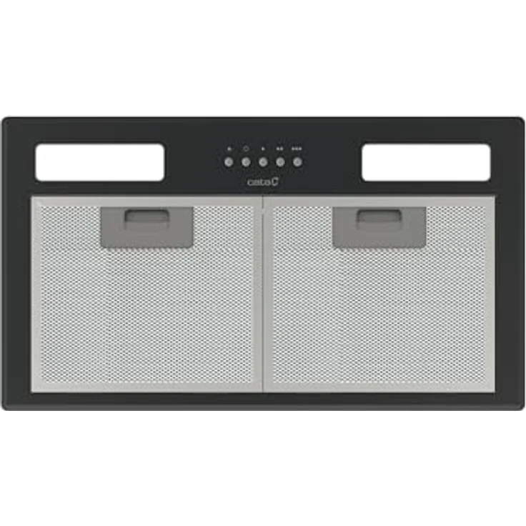 CATA Dunstabzugshaube G.Filt CATA GT PLUS 45 BK/M, schwarz, 645 m³/h, 65 dB, 300 W – Bild 1