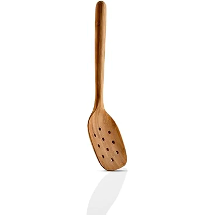 Eva Solo Nordic Kitchen Schaumlöffel Bambus, Kochzubehör mit hochwertigem Design und Funktionalität – Bild 4