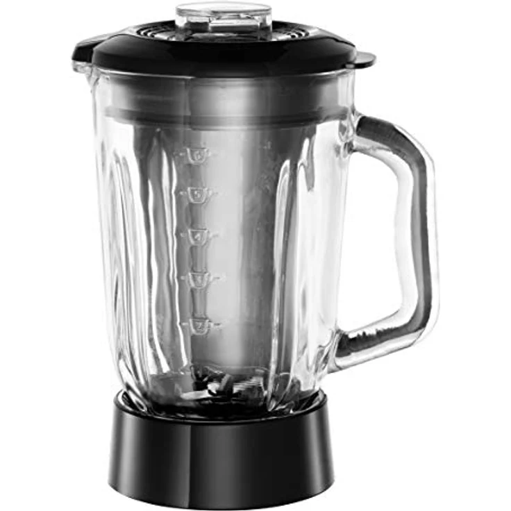 Russell Hobbs Glas-Standmixer Matt Schwarz (1,5l Fassungsvermögen, 2 Geschwindigkeitsstufen und Impulsfunktion, 4-flügeliges herausnehmbares Edelstahlmesser) 24722-56 – Bild 6