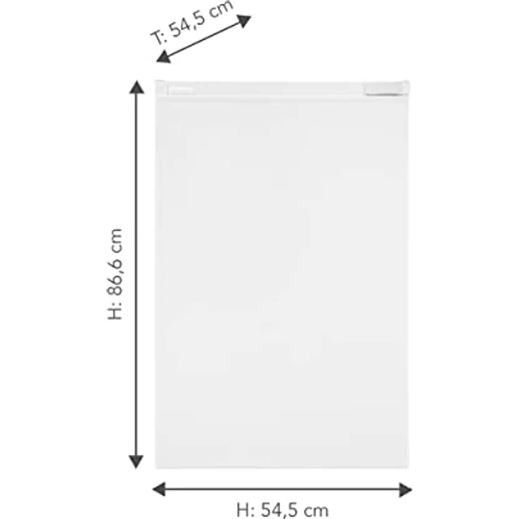 Beko B1804N Kühlschrank, Einbau, Höhe 88 cm Nische, Schlepptürtechnik, Energieklasse E – Bild 4