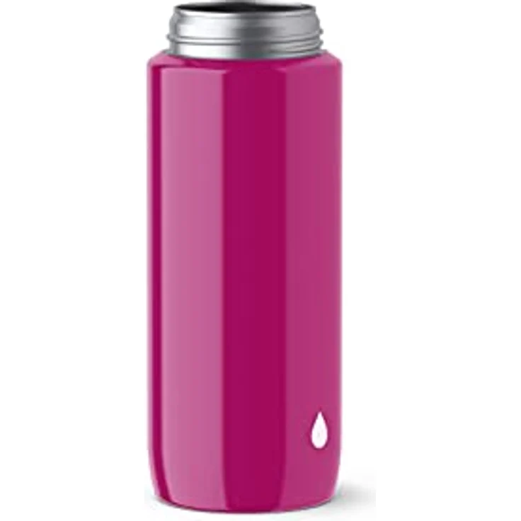 Emsa N3010500 Drink2Go Lightsteel Trinkflasche (Fassungsvermögen: 0,6 Liter, Edelstahl) pink-Drop White – Bild 6