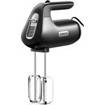 KENWOOD Handmixer QuickMix+ HMP50.000BK, 650 W, schwarz, leistungsstarker Mixer der Autograph Collection