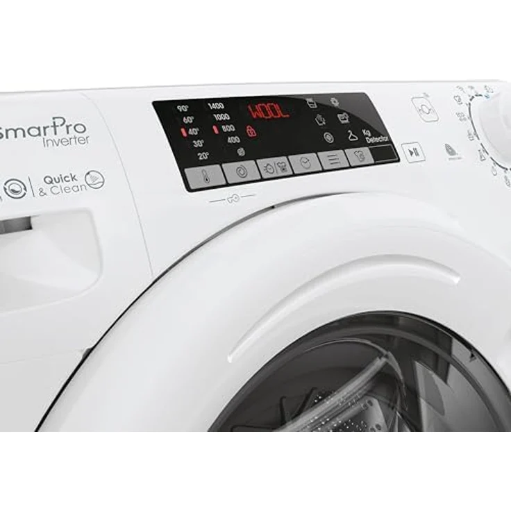 Candy COW 4644TWM6/1-S, Waschtrockner mit Smart Pro Inverter und Quick & Clean-System, Weiss – Bild 8