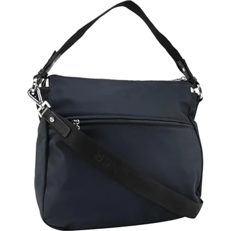 BOGNER Klosters Isalie Hobo MVZ, elegante Handtasche mit hochwertiger Verarbeitung, Schwarz – Bild 3