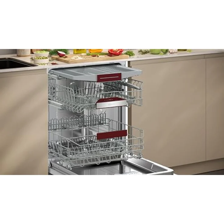 Neff N 50 S155ECX01E, vollintegrierbarer Geschirrspüler, 60 cm, Home Connect, 14 Maßgedecke, leise mit 42 dB, AquaStop, Open Dry – Bild 6