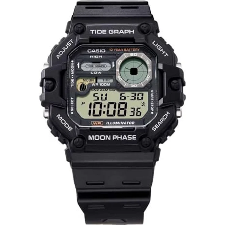Casio Armbanduhr WS-1700H-1AVEF in Schwarz – Bild 2