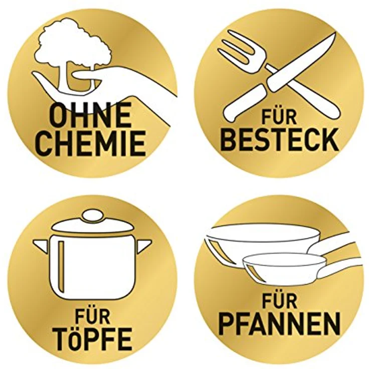 Rokitta's Rostschreck Gegen Flugrost, Verhindert Rostflecken Auf Besteck, Töpfen & Pfannen - Ohne Chemie (Aluminium), 2 Stück – Bild 5