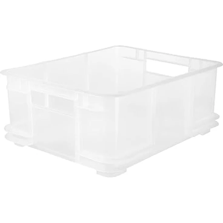 keeeper Euro-Box L, Polypropylen, transparent, 20 l – Bild 1