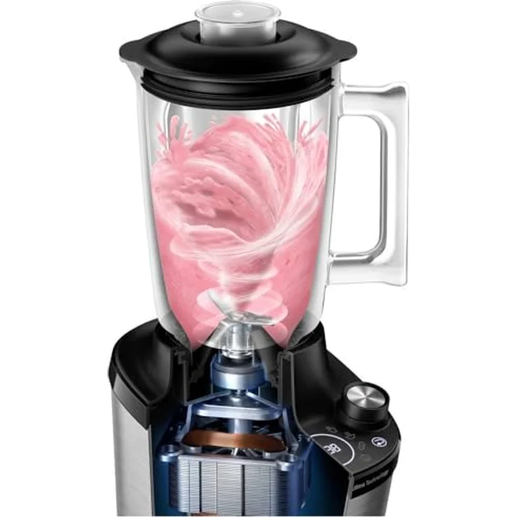 Philips HR3760/00 7000 series Standmixer, 1500 W, 2 L, 12 Geschwindigkeiten, Puls-Funktion, schwarz – Bild 3