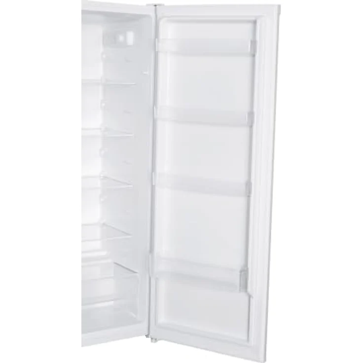homeX CS2422E-W Kühlschrank ohne Gefrierfach, 242 Liter Nutzinhalt, freistehend, 143 cm hoch, weiß, leise mit LED-Beleuchtung – Bild 14