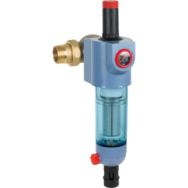 Resideo Filterkombination Primus-Plus FK74CS, rückspülbar, 0,1 mm, bleifrei, 1 1/2"