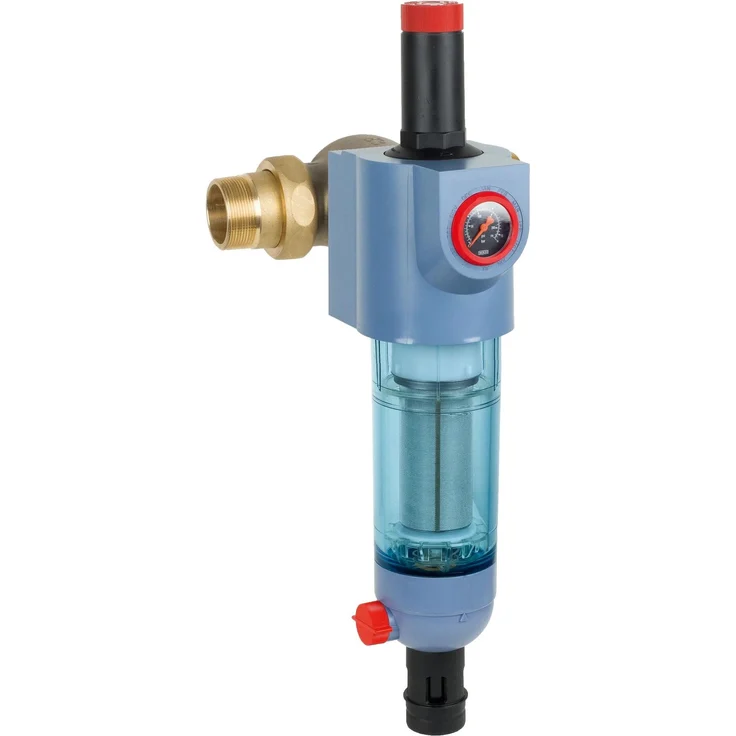Resideo Filterkombination Primus-Plus FK74CS, rückspülbar, 0,1 mm, bleifrei, 1 1/2"