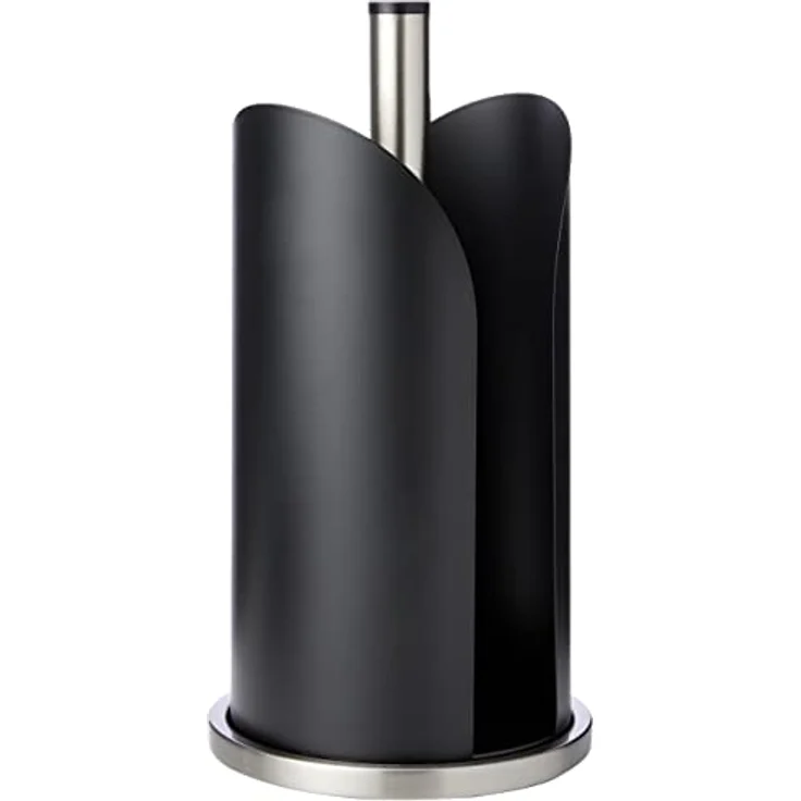Zeller 27217 Küchenrollenhalter, Edelstahl - Metall, matt schwarz – Bild 3