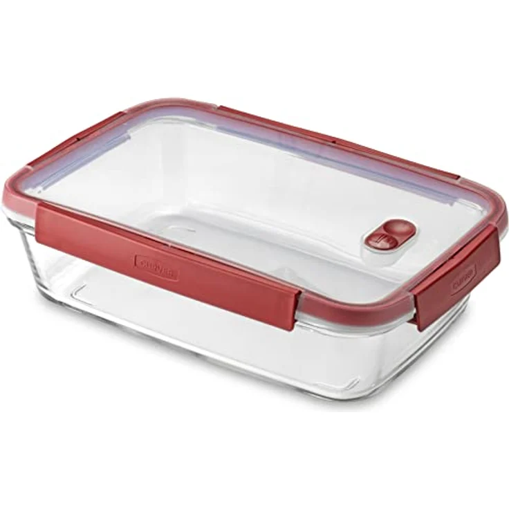 Curver Frischhaltedose 'Smart Cook', Vorratsbehälter 2L, rot – Bild 2