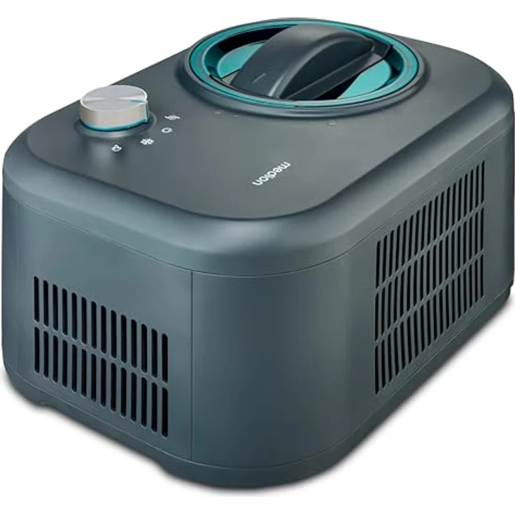 MEDION Eismaschine mit Kompressor MD 10169, 1 Liter, 100 Watt, Aluminium Eisbehälter, kein Vorkühlen notwendig – Bild 5