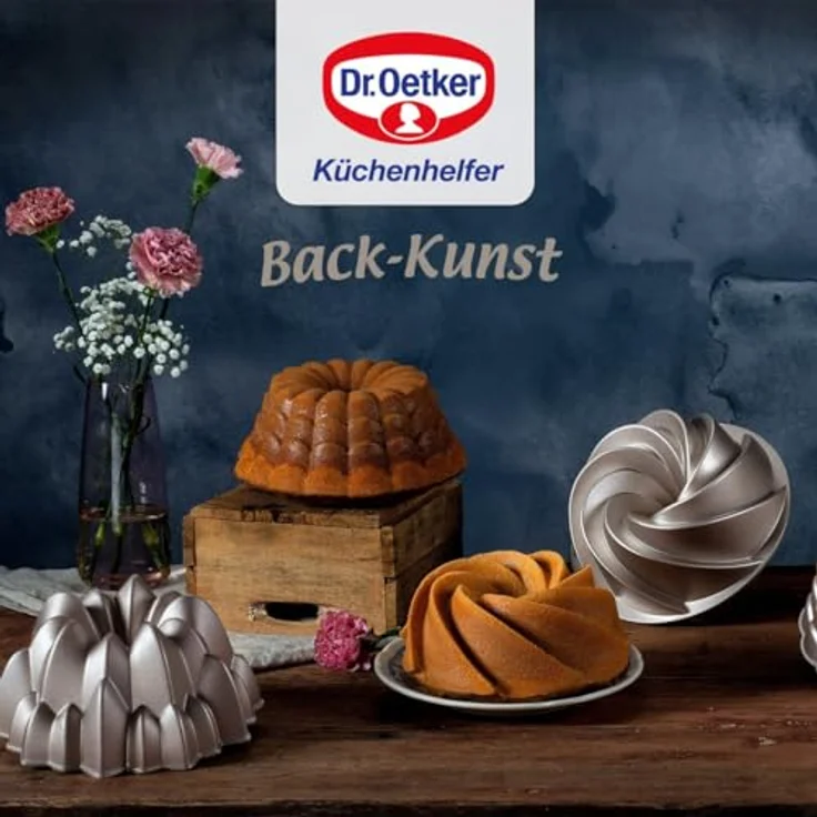 Dr. Oetker Back-Kunst Twist Gugelhupf- Back- Form Durchmesser 22cm (2552) Aluguss – Bild 8