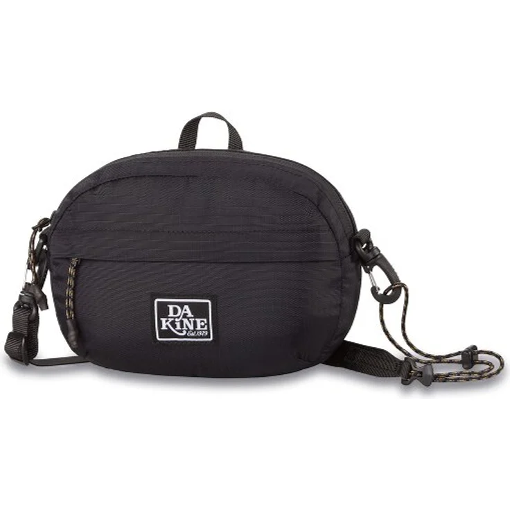 Dakine Joey Umhängetasche 22 cm, schwarze 100% Polyester Tasche mit kompakten Maßen 22 cm x 6 cm x 16 cm
