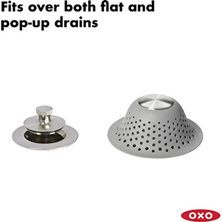 OXO Good Grips Silikon-Abflussschutz für Pop-Up und normale Abflüsse – Bild 2