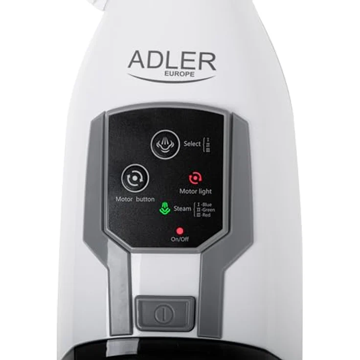 Adler Dampfreiniger AD 7052, Rotation Dampfmopp, hygienische Bodenreinigung, weiß – Bild 5