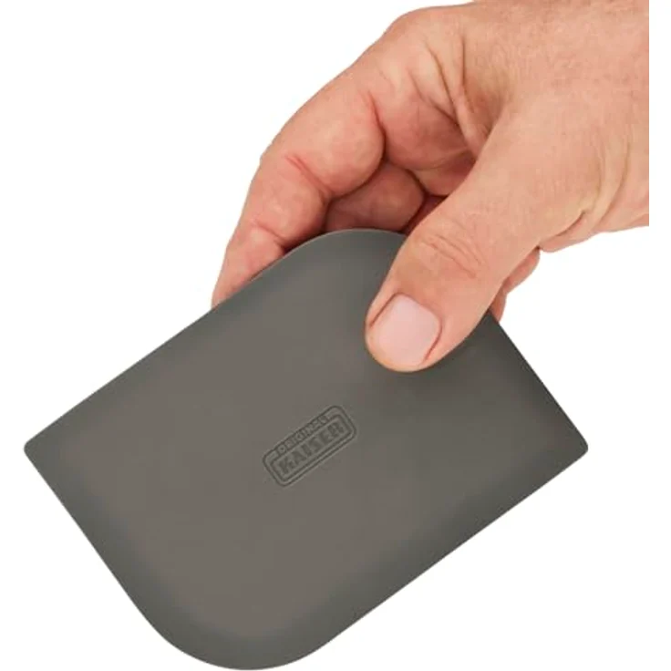 Kaiser 2300669458 Silikon Teigschaber, 12,5 x 9 cm, oberflächenschonend und spülmaschinengeeignet, hitzebeständig bis 200 °C – Bild 5