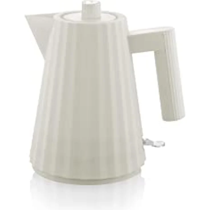 Alessi MDL06-1 W Elektrischer Wasserkocher, 1 Liter, aus thermoplastischem Harz, weiß – Bild 2