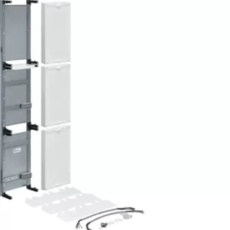 Hager Komplettfeld EBS univers Z 1350x250 APZ3 RfZ3 - Zählerplatz, Stahlblech RAL 9010, Schutzart 44, für Aufputz- und Unterputzmontage
