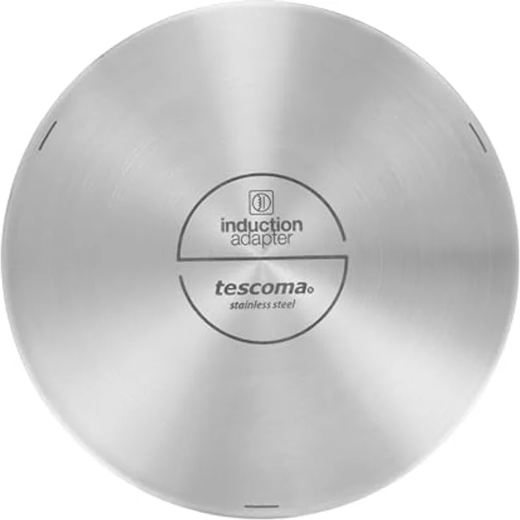 Tescoma Induktions-Adapterplatte GrandCHEF, Ø 21 cm, rostfreier Edelstahl mit Aluminiumkern, spülmaschinenfest – Bild 2
