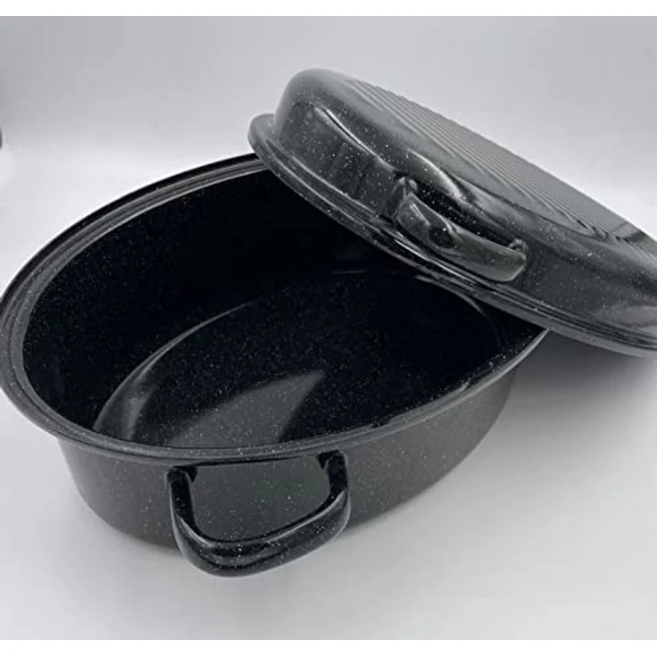 Kochstar Bräter, schwarz, 38 cm – Bild 4