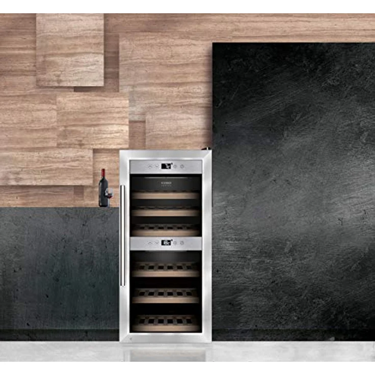 Caso Design Wine Comfort 24 Weinkühlschrank mit Kompressortechnik, freistehend, 24 Flaschen – Bild 3