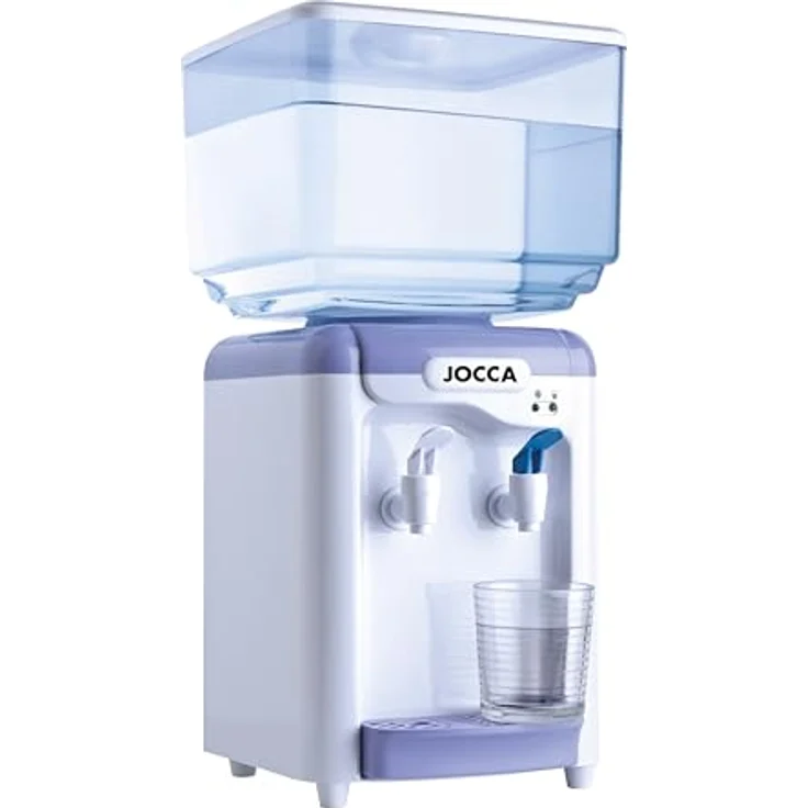 Jocca 1102 Wasserspender mit Tank, Weiß und Lila, 23x23x47,5 cm – Bild 2