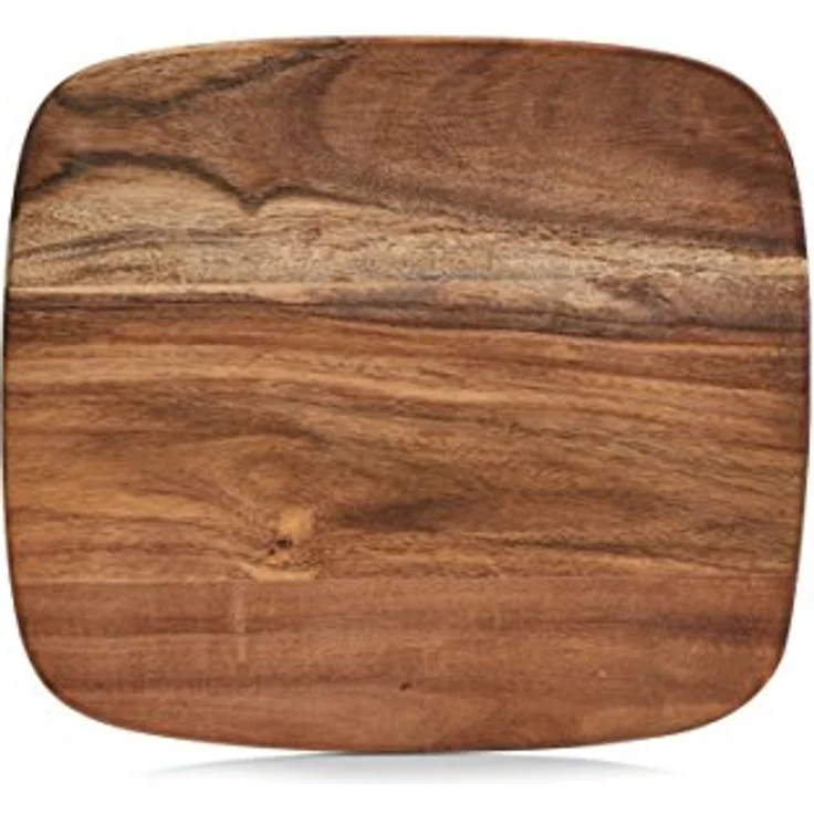 Zeller Schneidebrett, Akazie, Holz, Natur, 28x25x1 cm – Bild 2