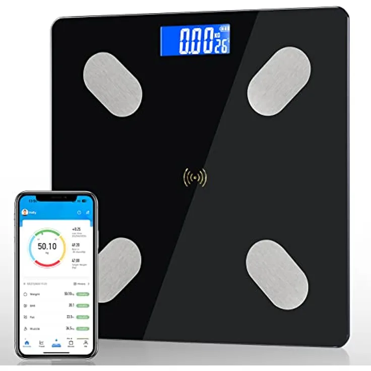 Diboniur Balance Pese Personne Waage Person, Schwarz
