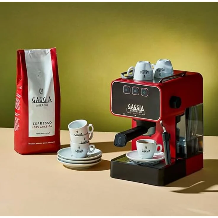 Gaggia Espressomaschine Gaggia Espresso Evolution Red EG2115/03, 1900 Watt, 15 Bar Pumpendruck - Preisvergleich – Bild 9