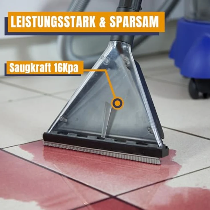 Albatros Waschsauger Hydro 7500 + 1 Liter Teppich-Polster Shampoo – Bild 4