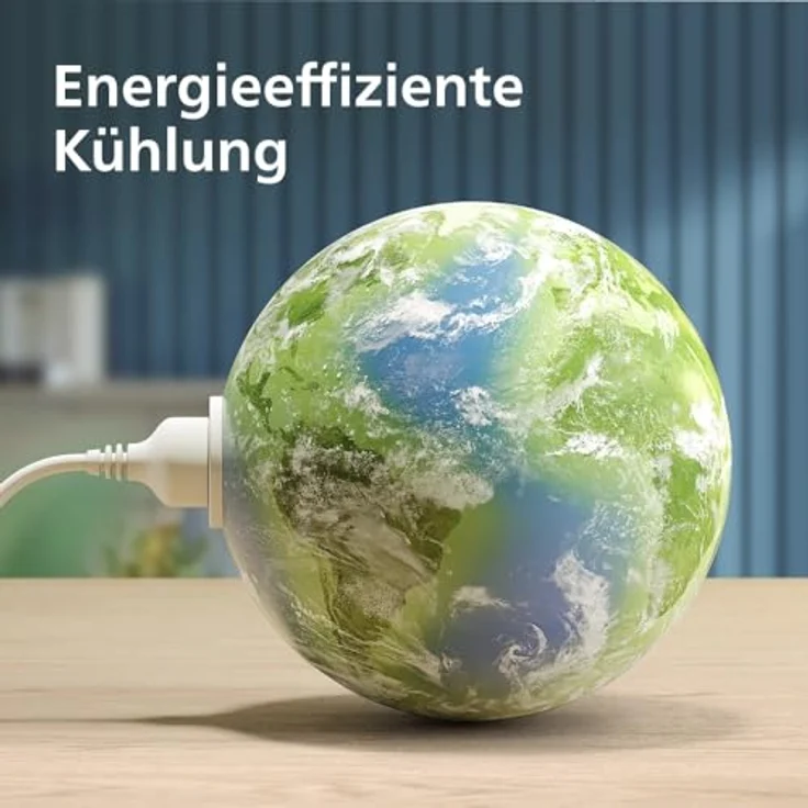 Philips Standventilator Serie 1000, Leistungsstark & Leise, 38 dB, Höhenverstellbar, Neigbar, Oszillation, Timer, Weiß (CX1220/00) – Bild 5