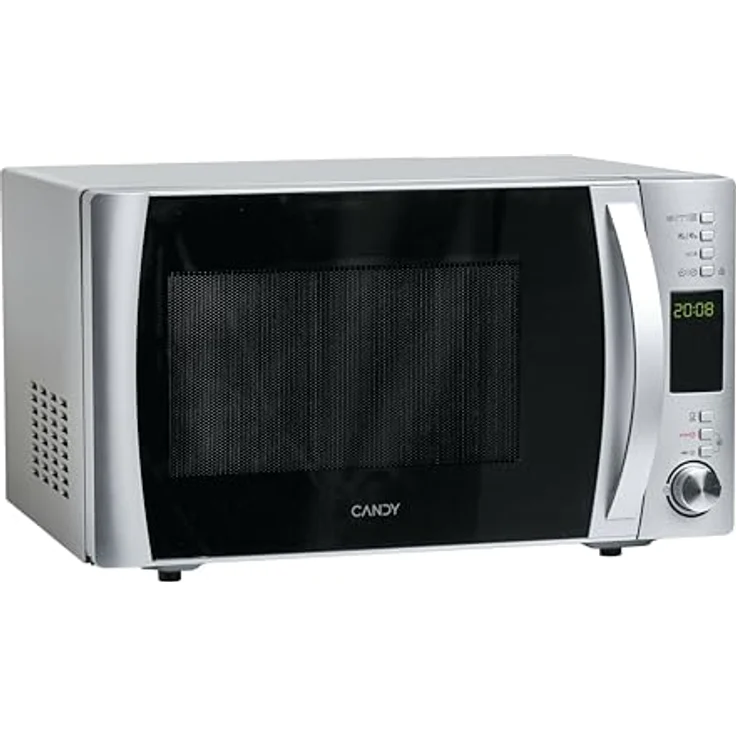 Candy CMXG 25DCS Mikrowelle mit Grill, Standgerät, 25 Liter Garraum, 900 Watt, silber – Bild 4