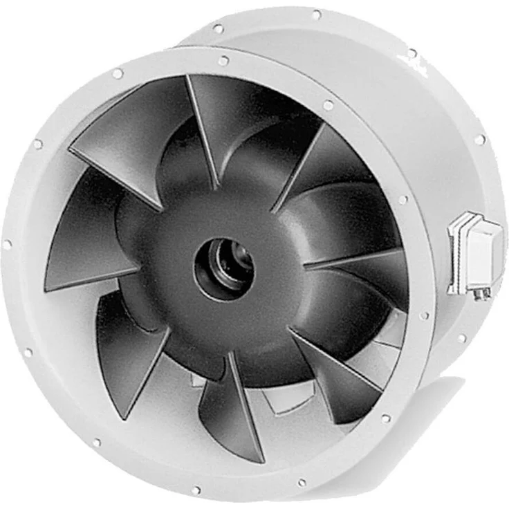 Helios HELI VARD 250/4 EX RADAX, Hochdruck-Rohrventilator 3-Phasen, EX-g, leistungsstarker Belüftungsventilator