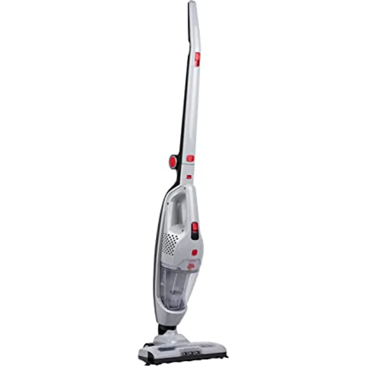 Dirt Devil 2-in-1 Akku Staubsauger DD9007 - Stielstaubsauger 105W - Kabelloser Staubsauger mit Wandmontage - bis zu 38 minuten Akkulaufzeit - Beutelloser Bodenstaubsauger - Rot – Bild 5