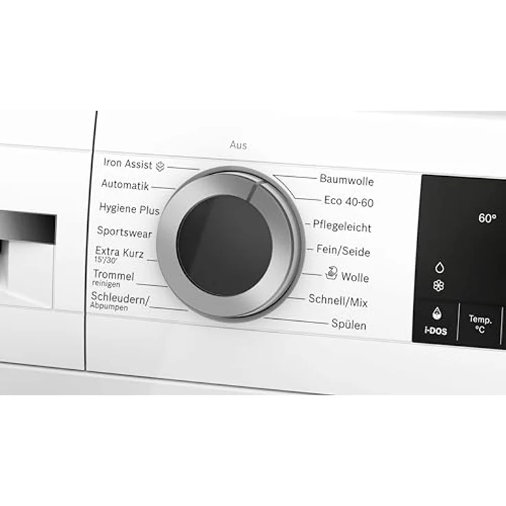 Bosch WGG244F40, Serie 6, 9 kg Waschmaschine mit i-Dos, Fleckenautomatik, Iron Assist, SpeedPerfect in weiß – Bild 17
